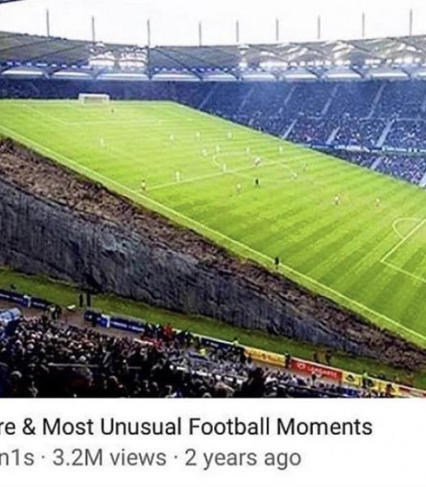 Funny moments best sale in football history